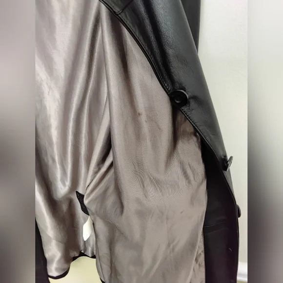 Wilsons Leather Jacket BLACK SIZE 2X - Picture 5 of 5